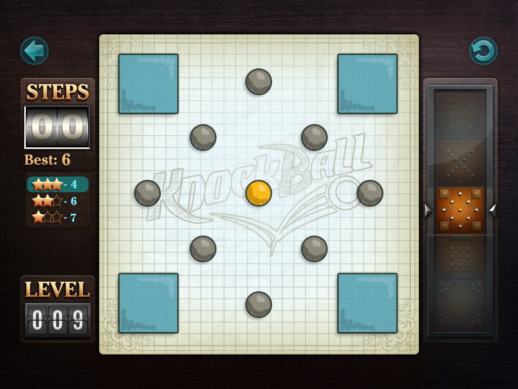 Knockball pool