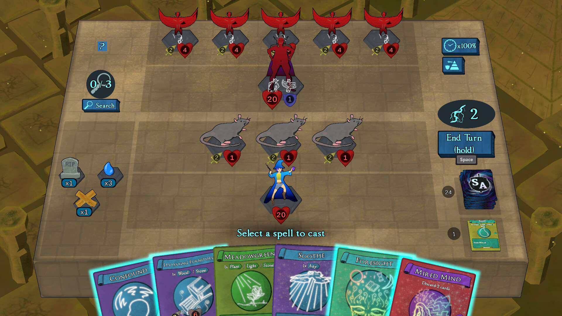 Spellcard Academy Demo