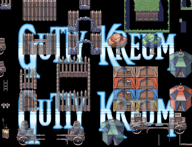 RPG Maker MV - Rogue Encampment Game Assets