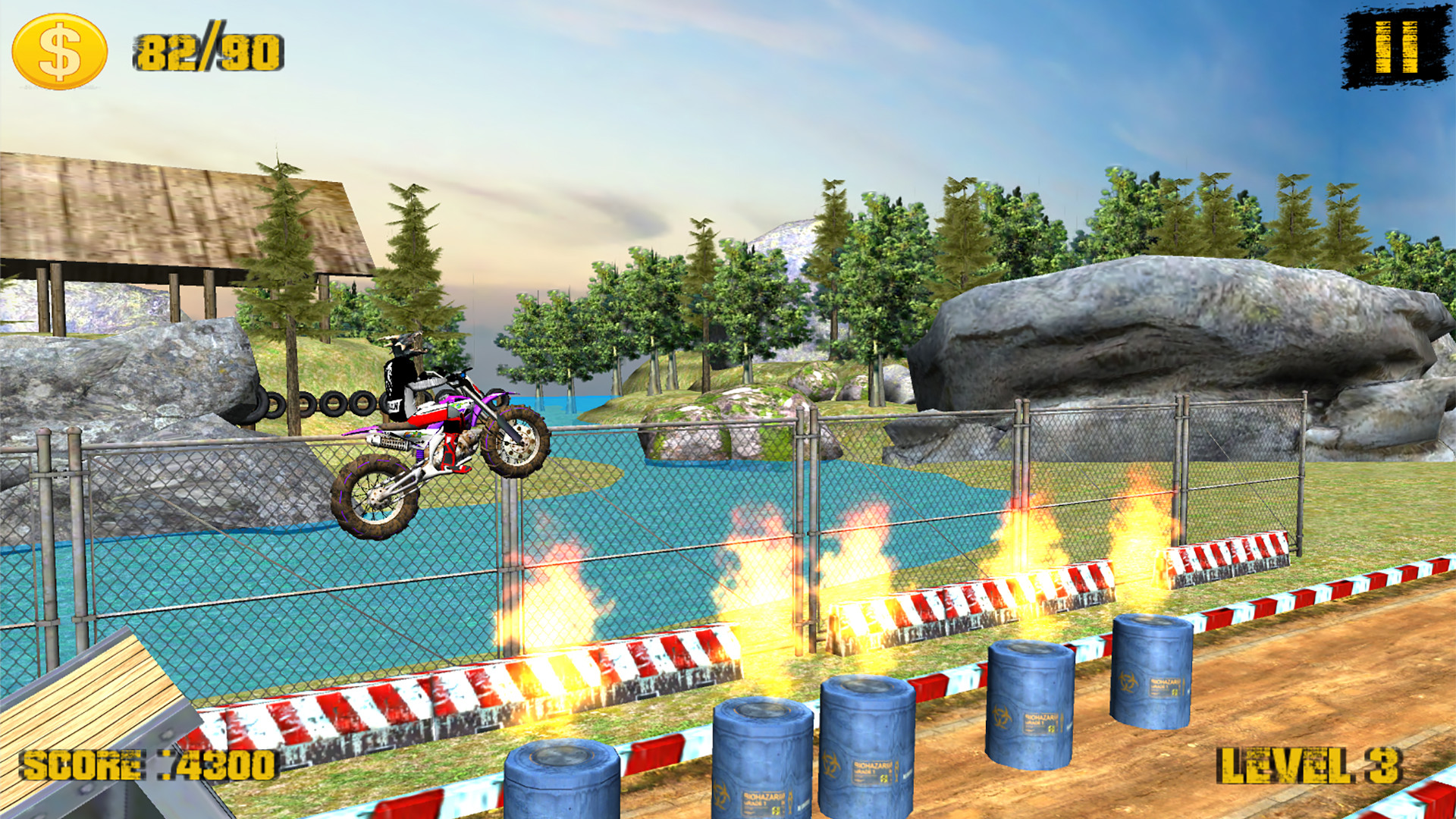 Dirt Bike Motocross Stunts