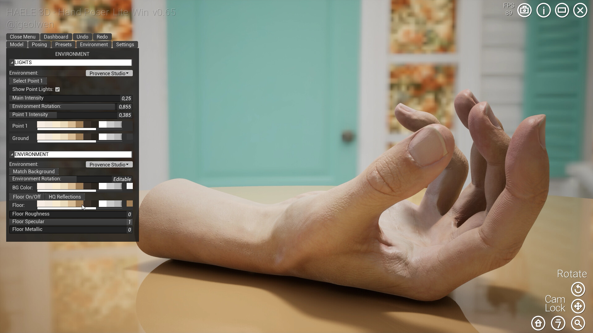 HAELE 3D - Hand Poser Lite