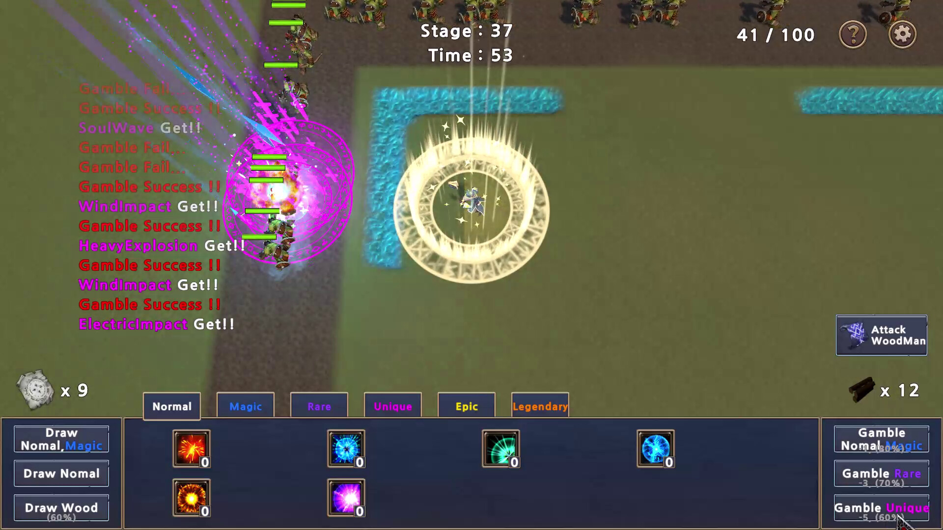 Skill Random Defense