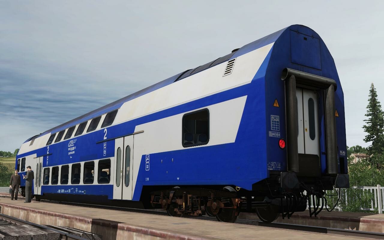 Trainz 2022 DLC - CFR Modernised Doubledecker Pack No. 2
