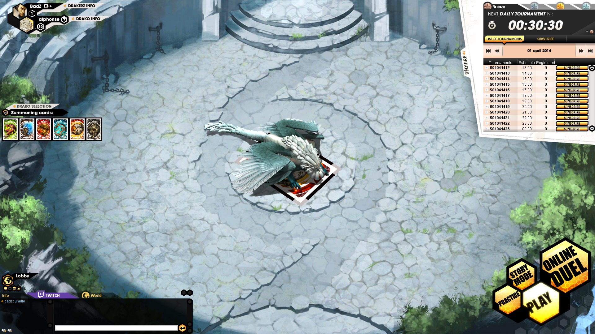 DRAKERZ-Confrontation : 12 virtual BOOSTERS