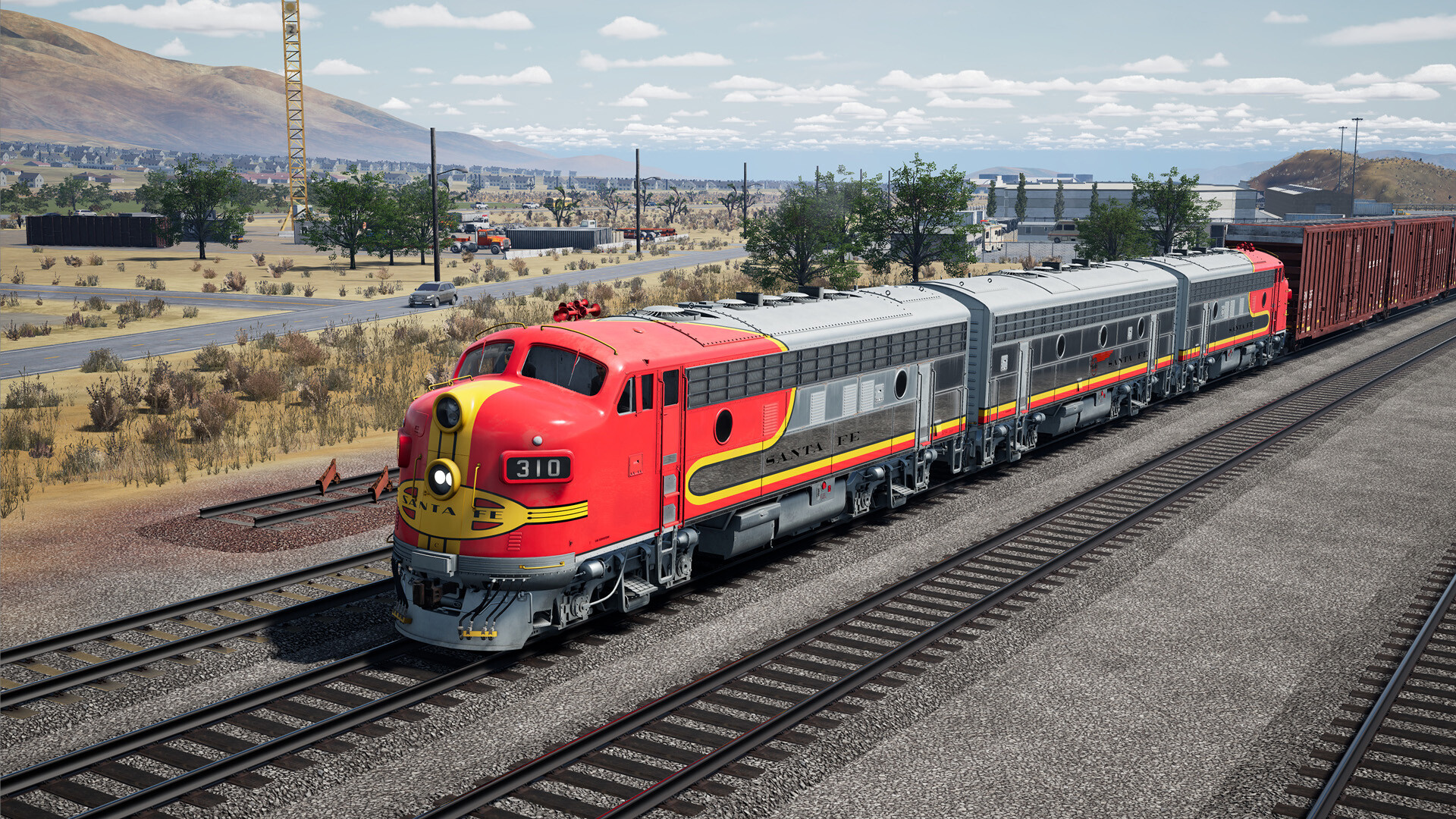 Train Sim World® 4 Compatible: Santa Fe F7 Add-On