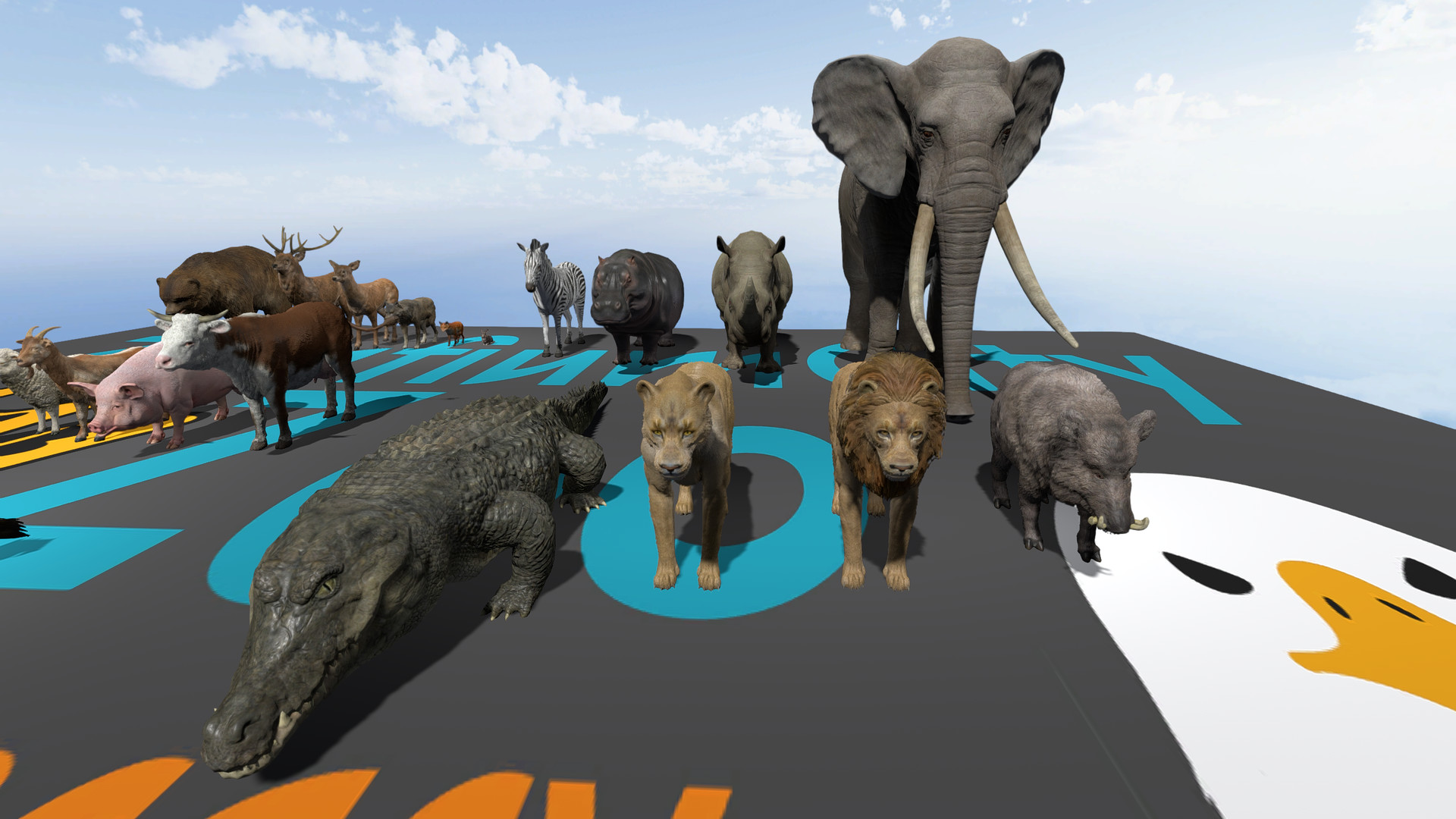 Figurine Scene Simulator: Natural History Franchise