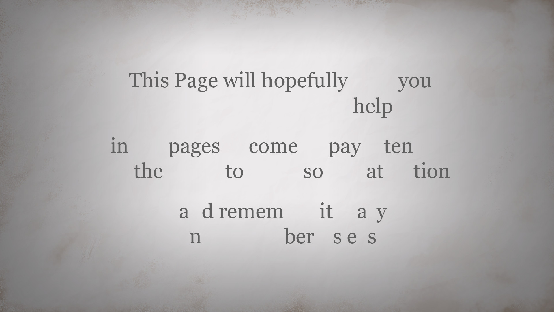 A Familiar Fairytale Dyslexic Text Based Adventure