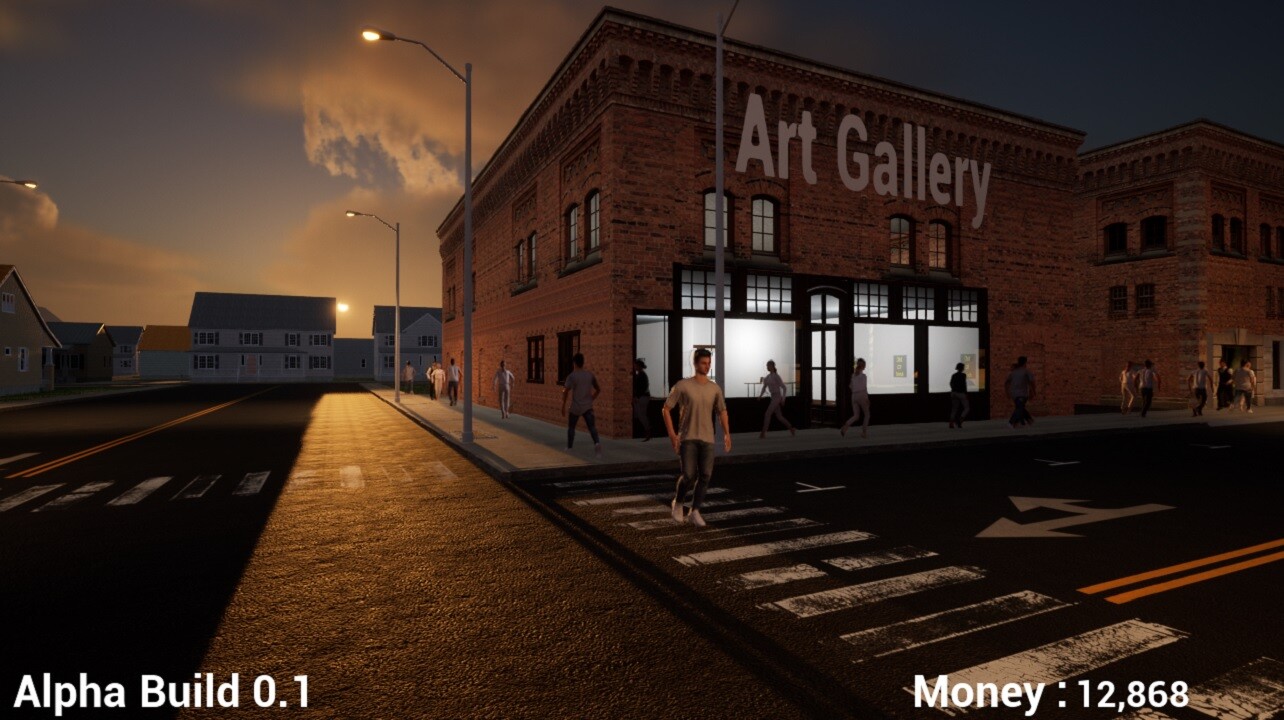 Art Gallery Simulator