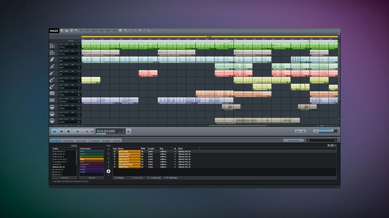 MAGIX Music Maker 2016