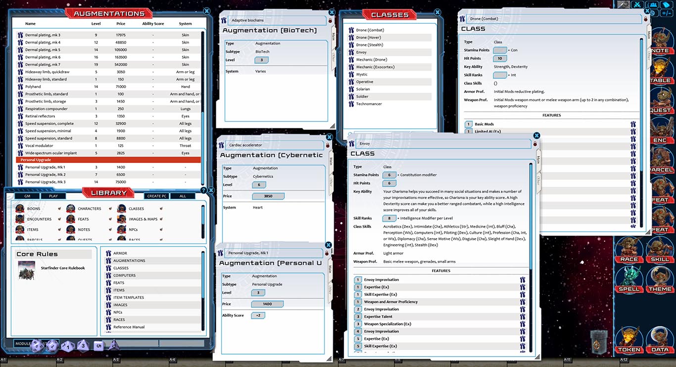 Fantasy Grounds - Starfinder RPG - Ruleset