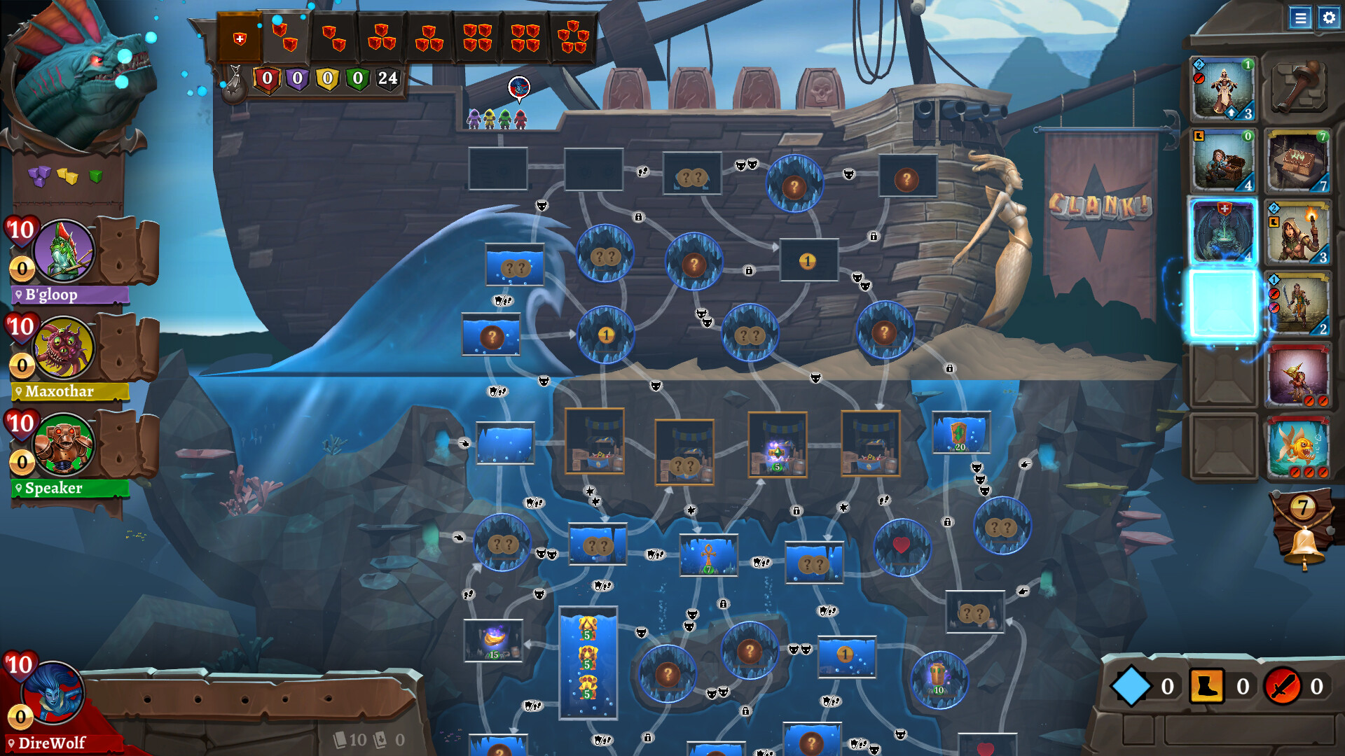 Clank! - Sunken Treasures