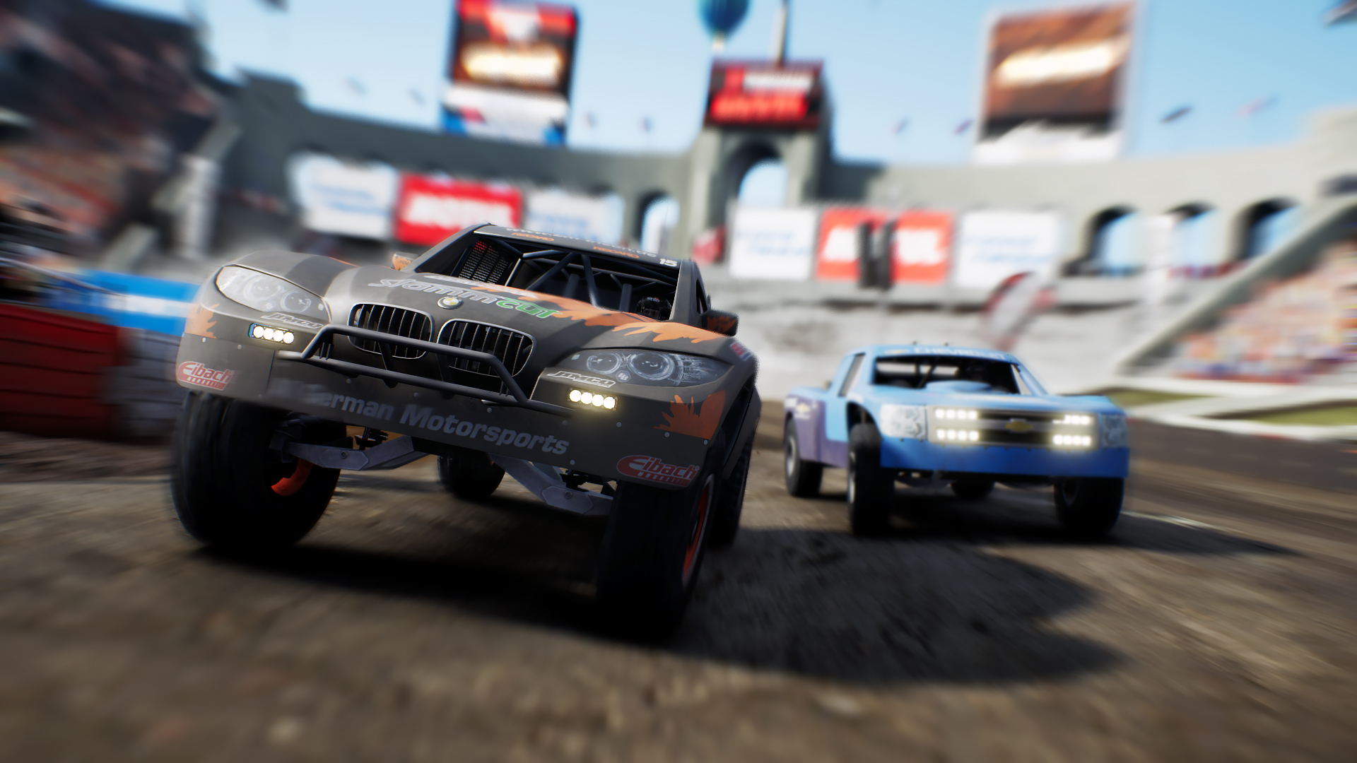 Gravel Free car BMW X6 Trophy Truck