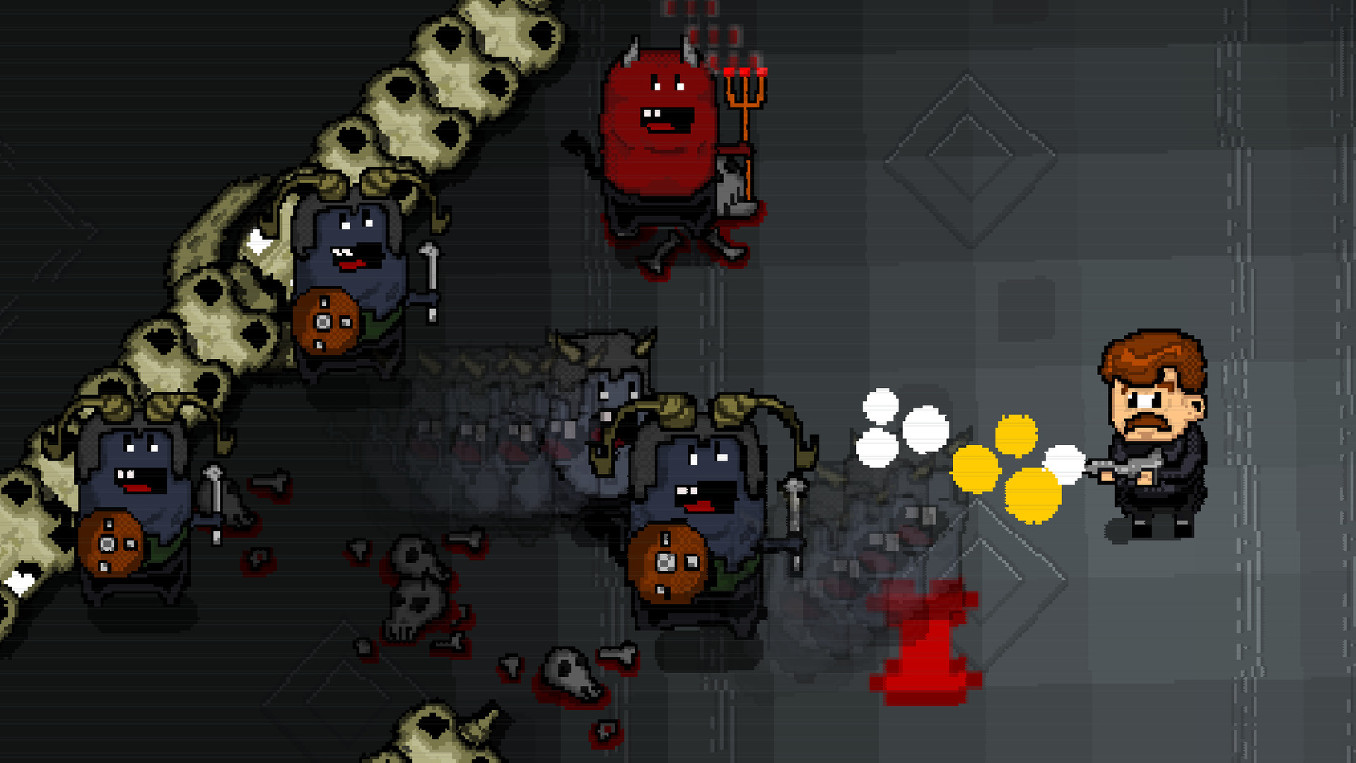 Mustache in Hell
