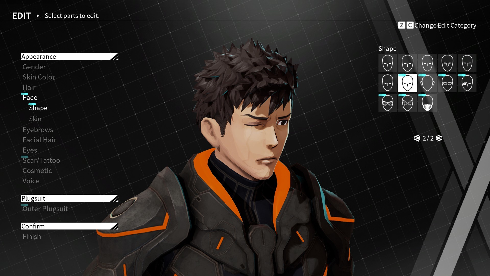 DAEMON X MACHINA - Outer Facial Features Bundle 1