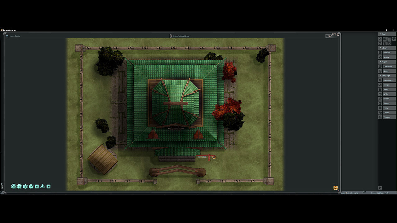 Fantasy Grounds - FG Eastern Buildings Map Pack