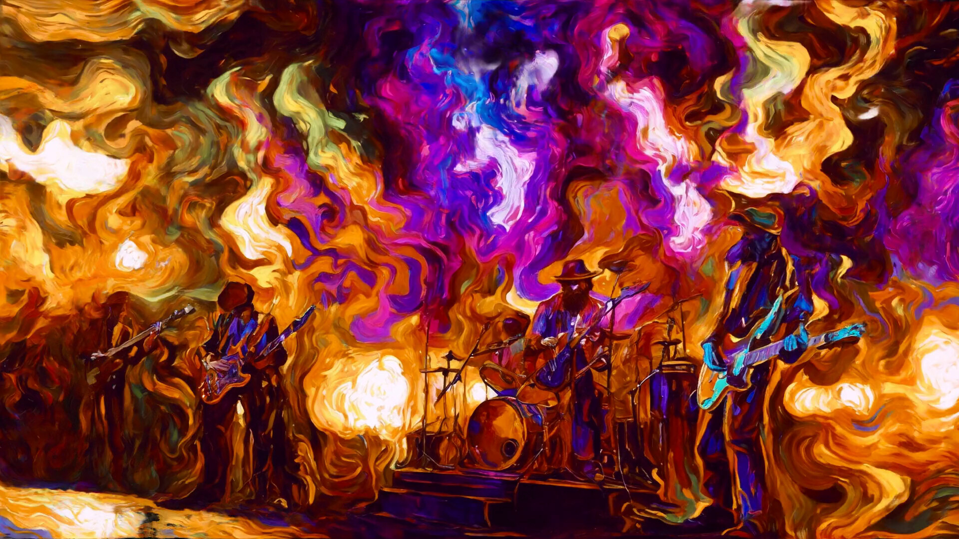 AI-VJ - Rock Visuals