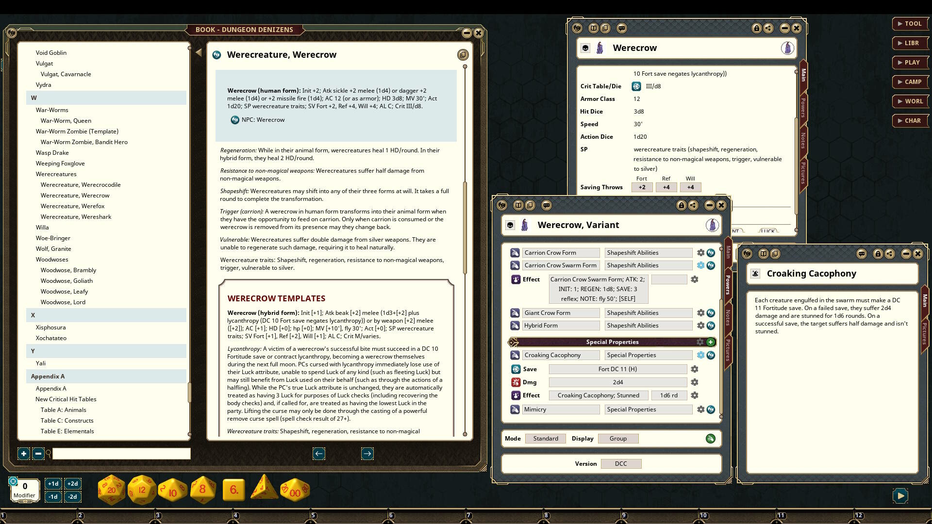 Fantasy Grounds - Dungeon Denizens