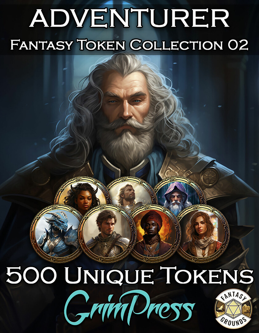 Fantasy Grounds - Fantasy Token Collection - Adventurer 02