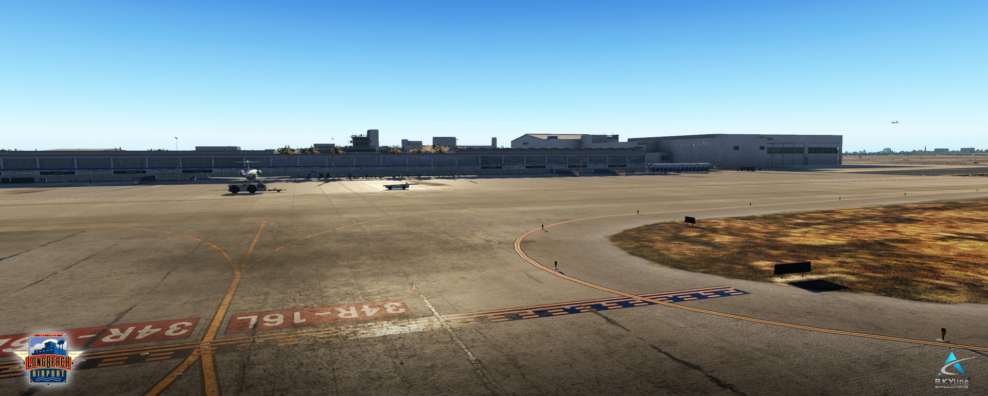 X-Plane 11 - Add-on: Skyline Simulations - KLGB - Long Beach Airport XP