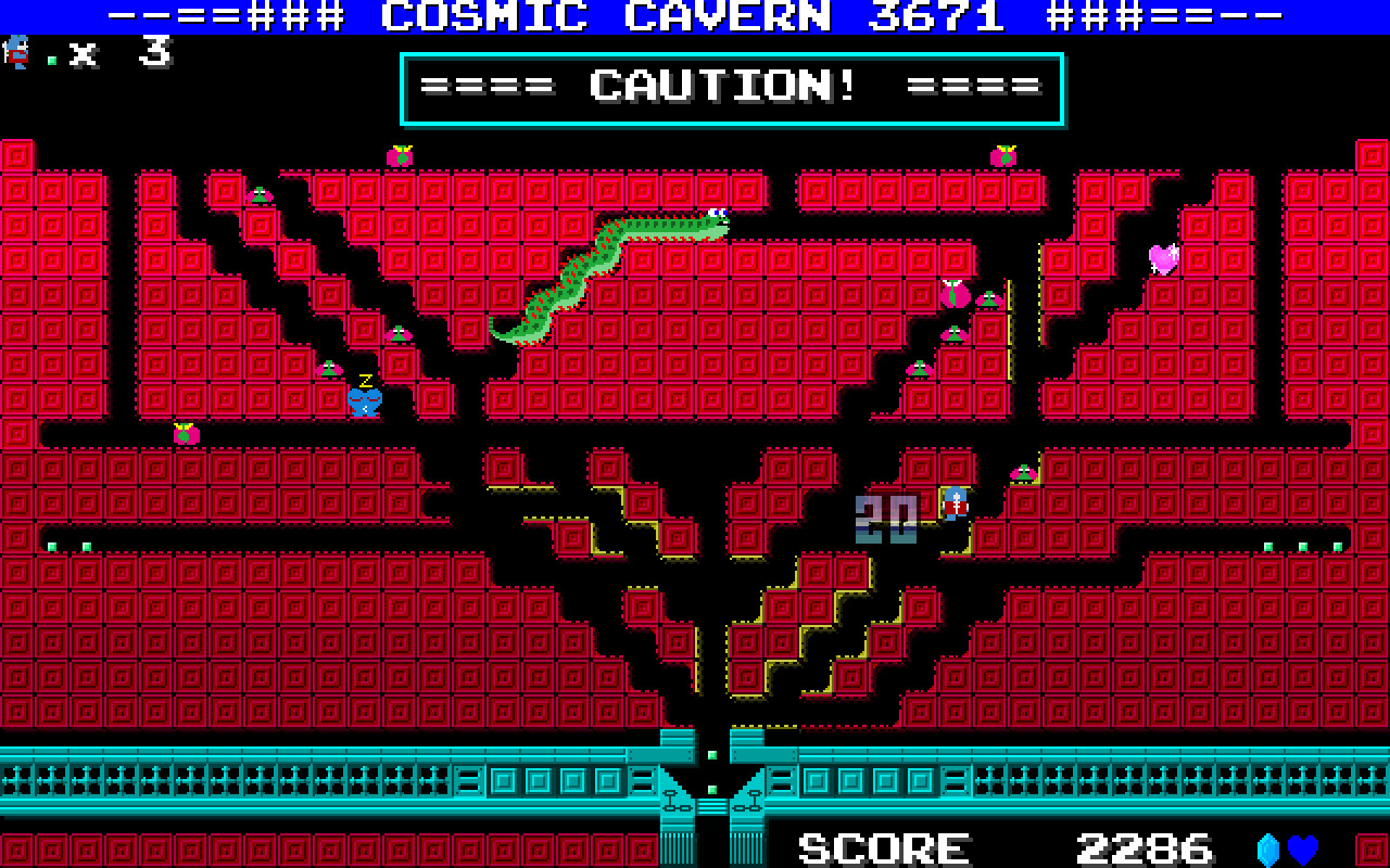 Cosmic Cavern 3671　　宇宙最大の地底最大の作戦