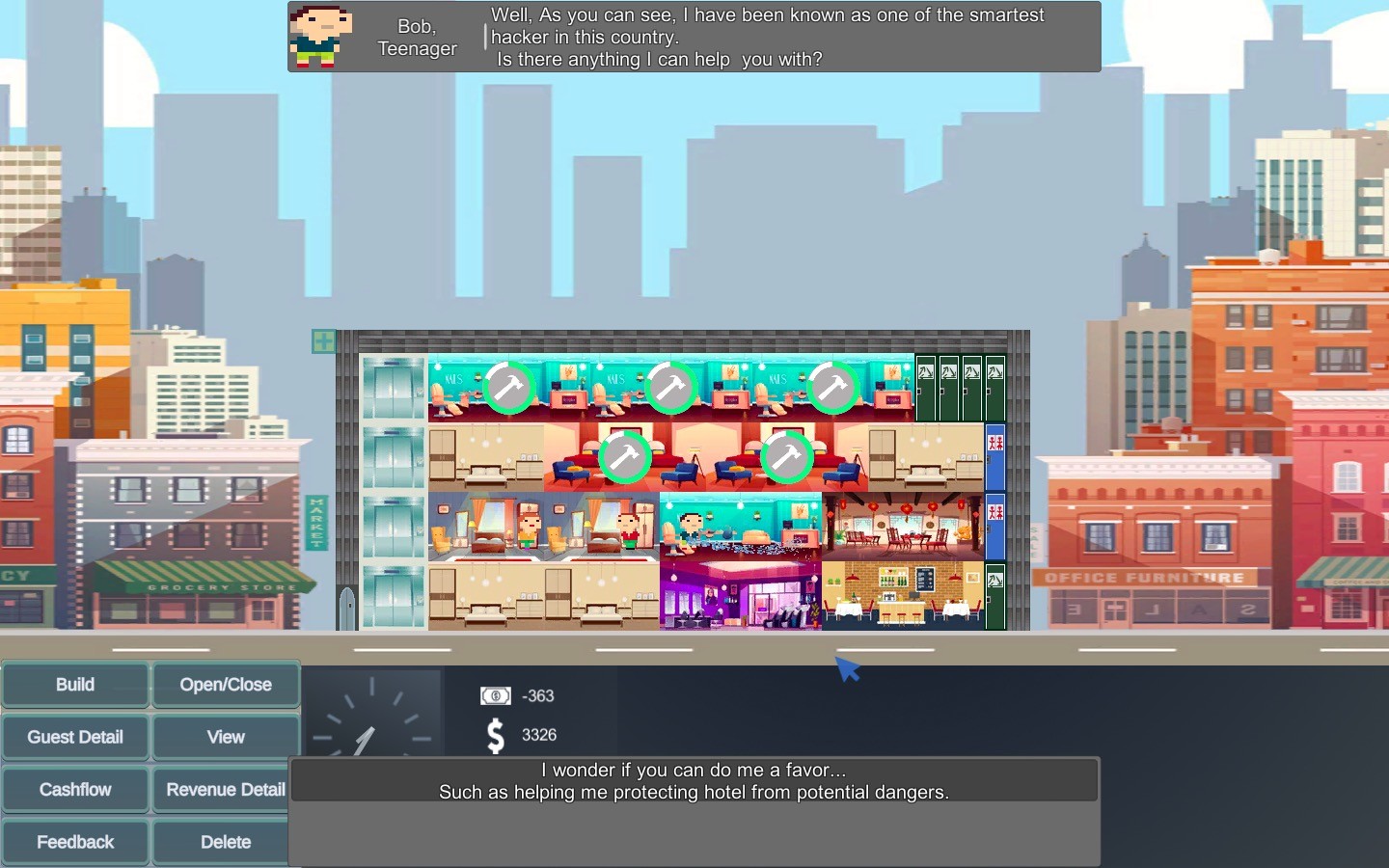 Hotel Manager Simulator