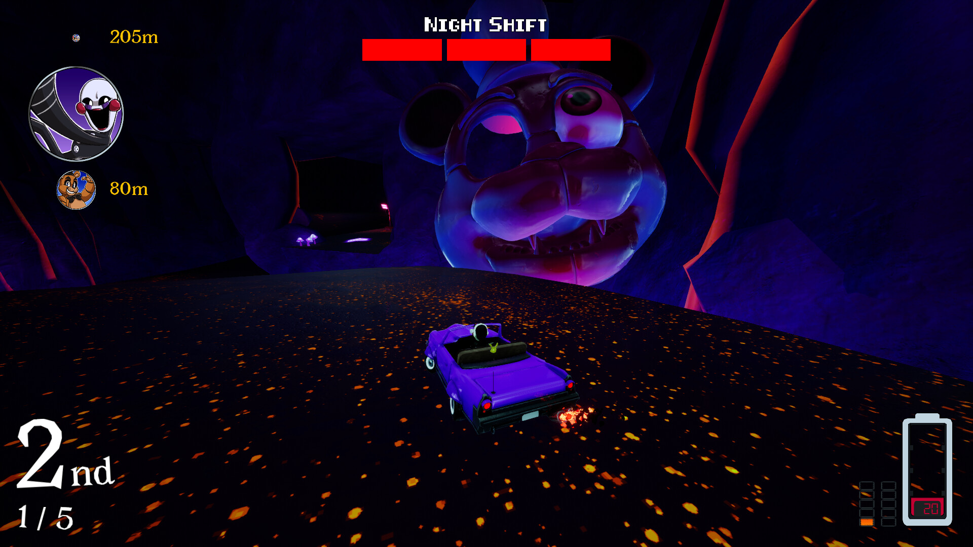 Five Laps at Freddy's