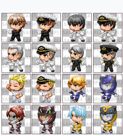 RPG Maker MZ - Soldier Character Pack