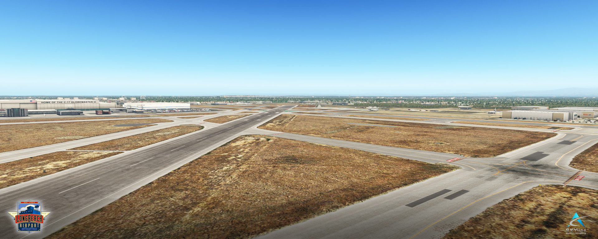 X-Plane 11 - Add-on: Skyline Simulations - KLGB - Long Beach Airport XP