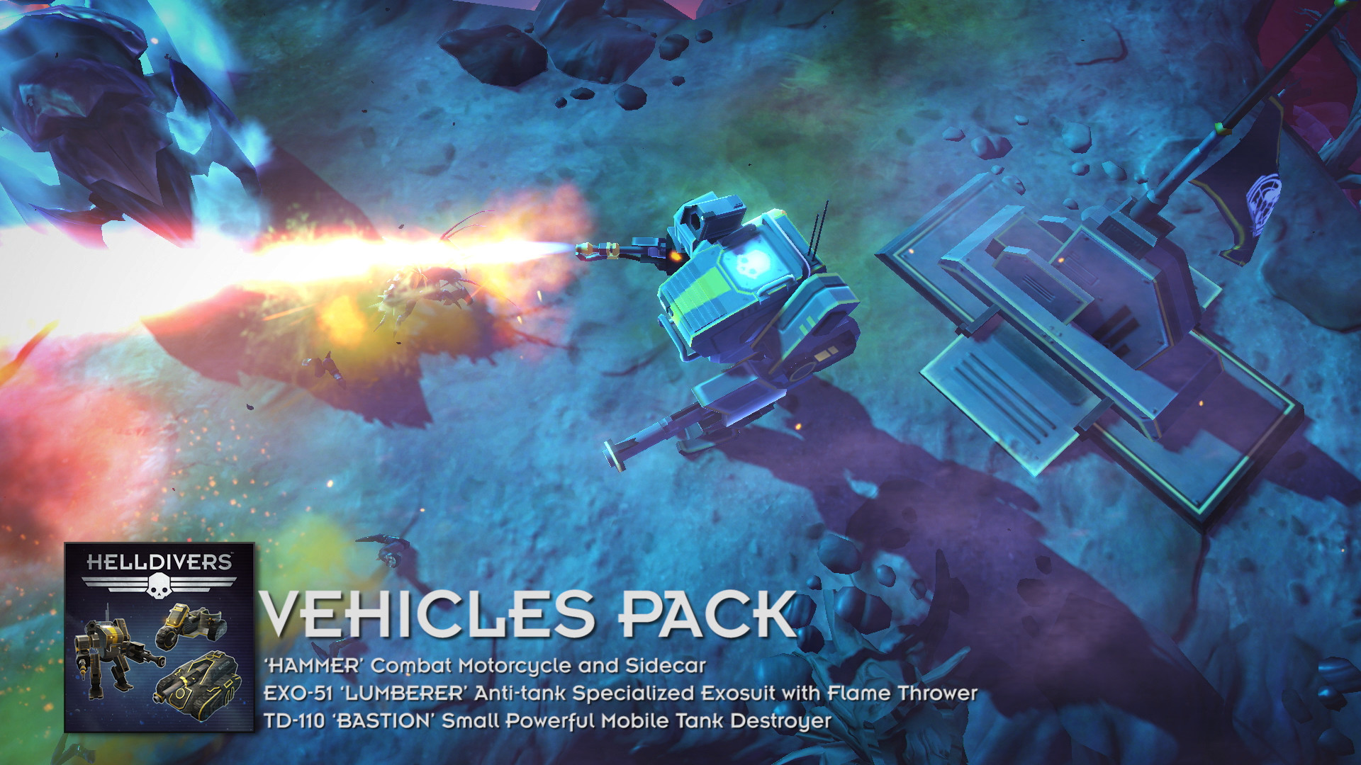 HELLDIVERS™ - Vehicles Pack