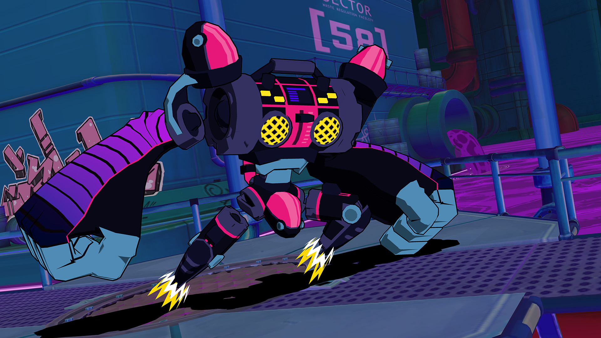 Lethal League Blaze - Gigahertz Visualizer X outfit for Doombox