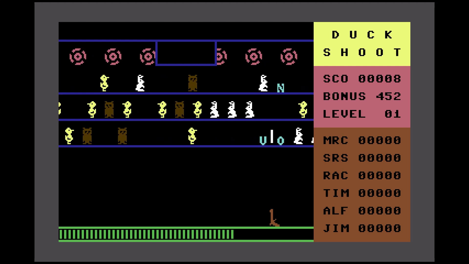 Duck Shoot (C64/VIC-20)