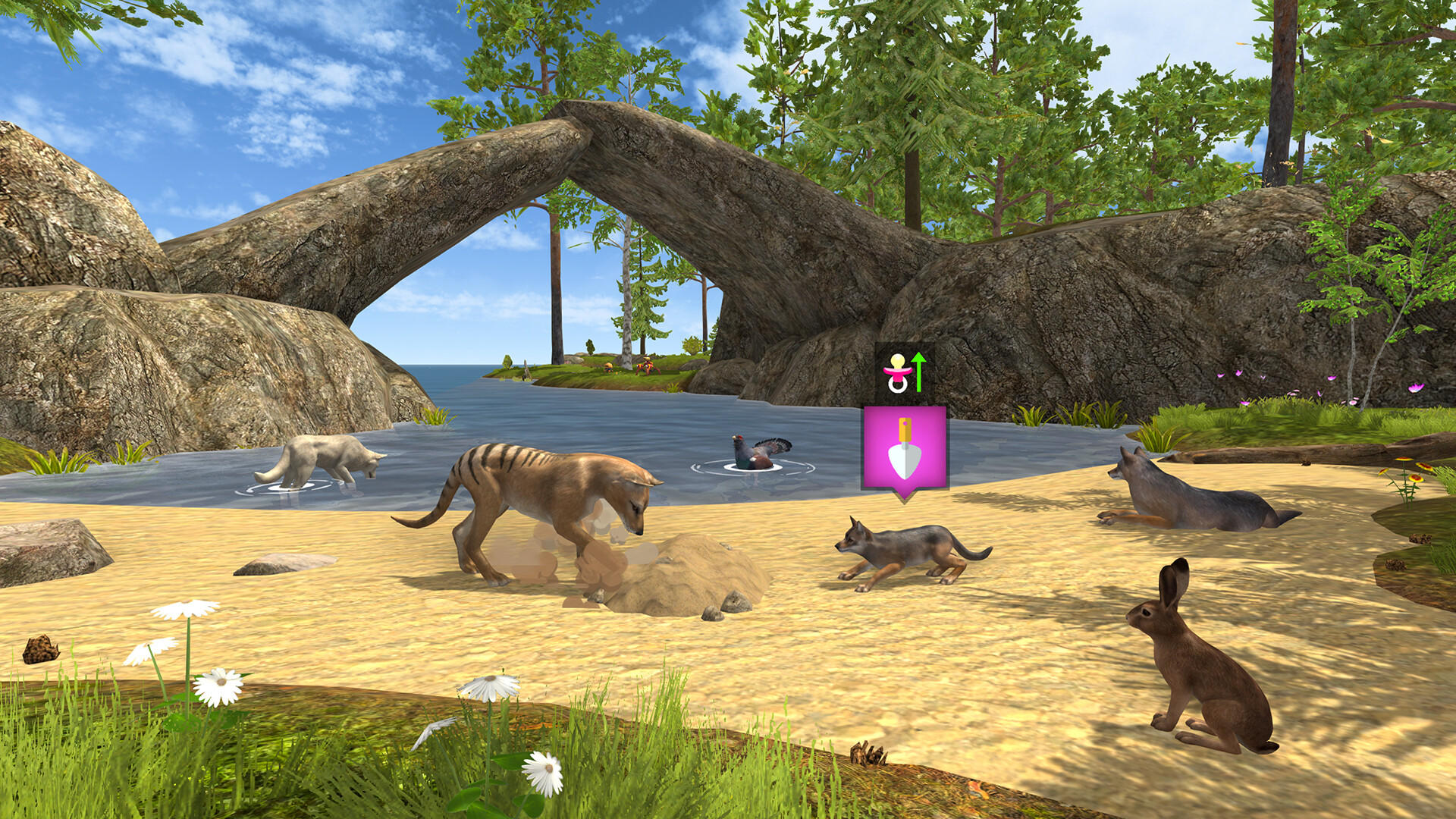Wolf Hero: Animals vs Robots
