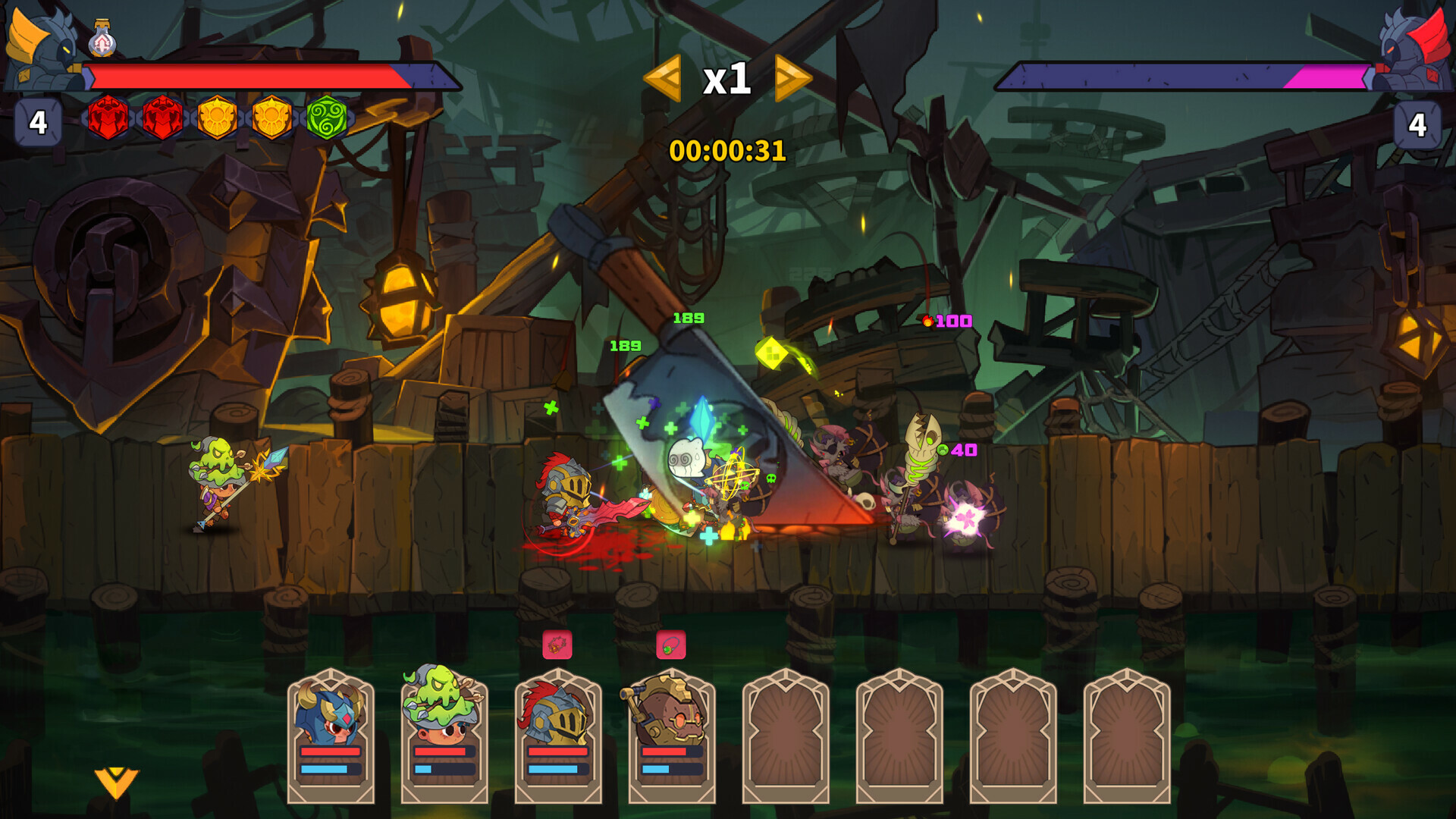 Magicbook AutoBattler: Contract Demo
