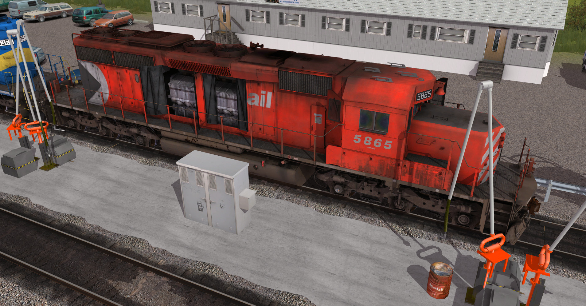 Trainz Plus DLC - CP SD40-2 #5865-5879 Multimark
