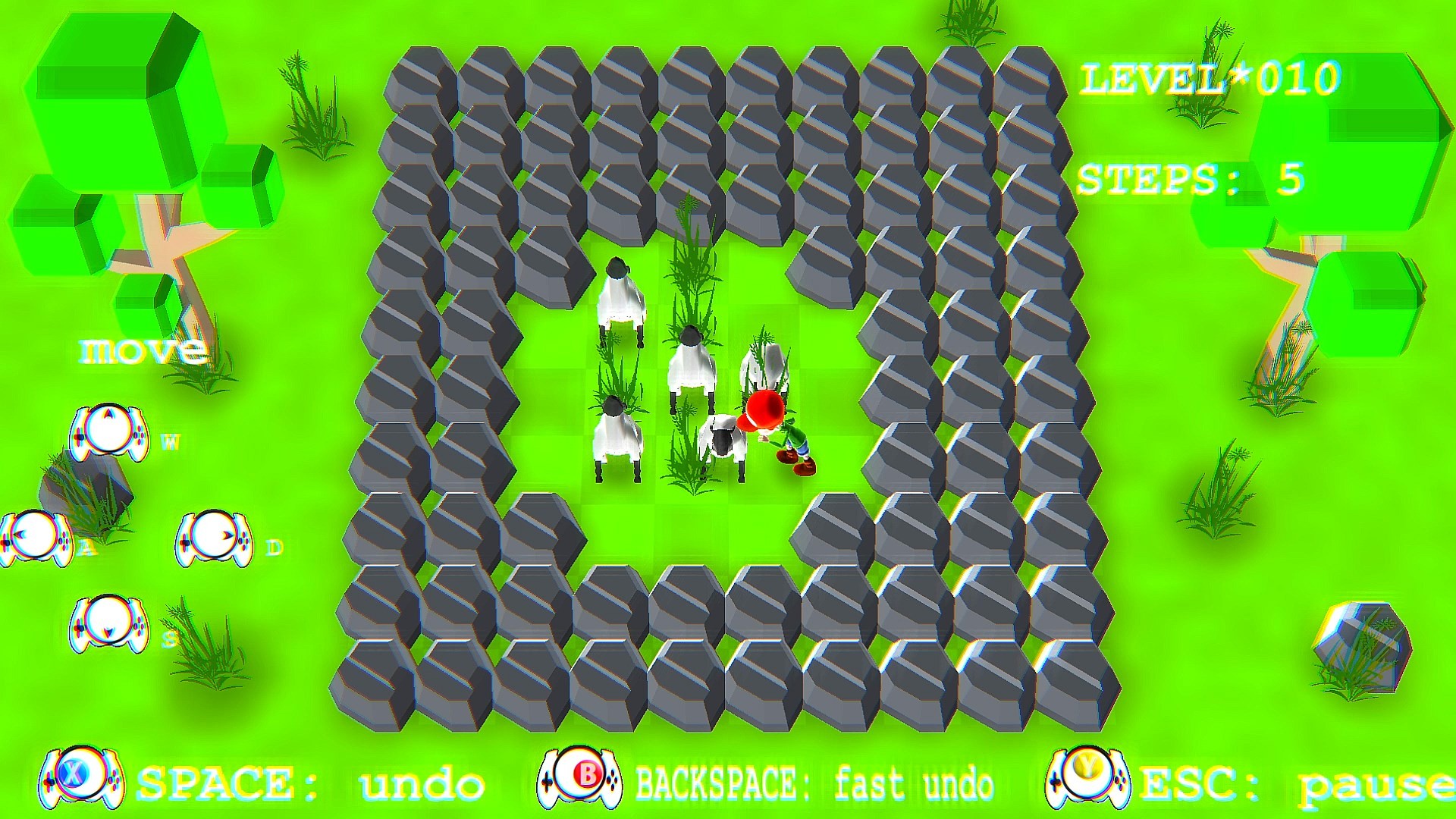 Push the Sheep