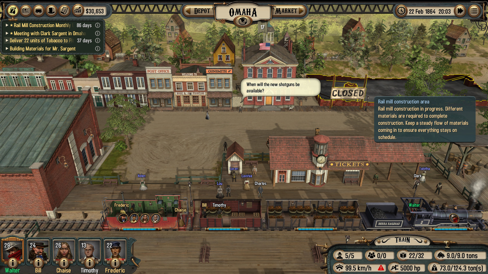 Bounty Train - New West