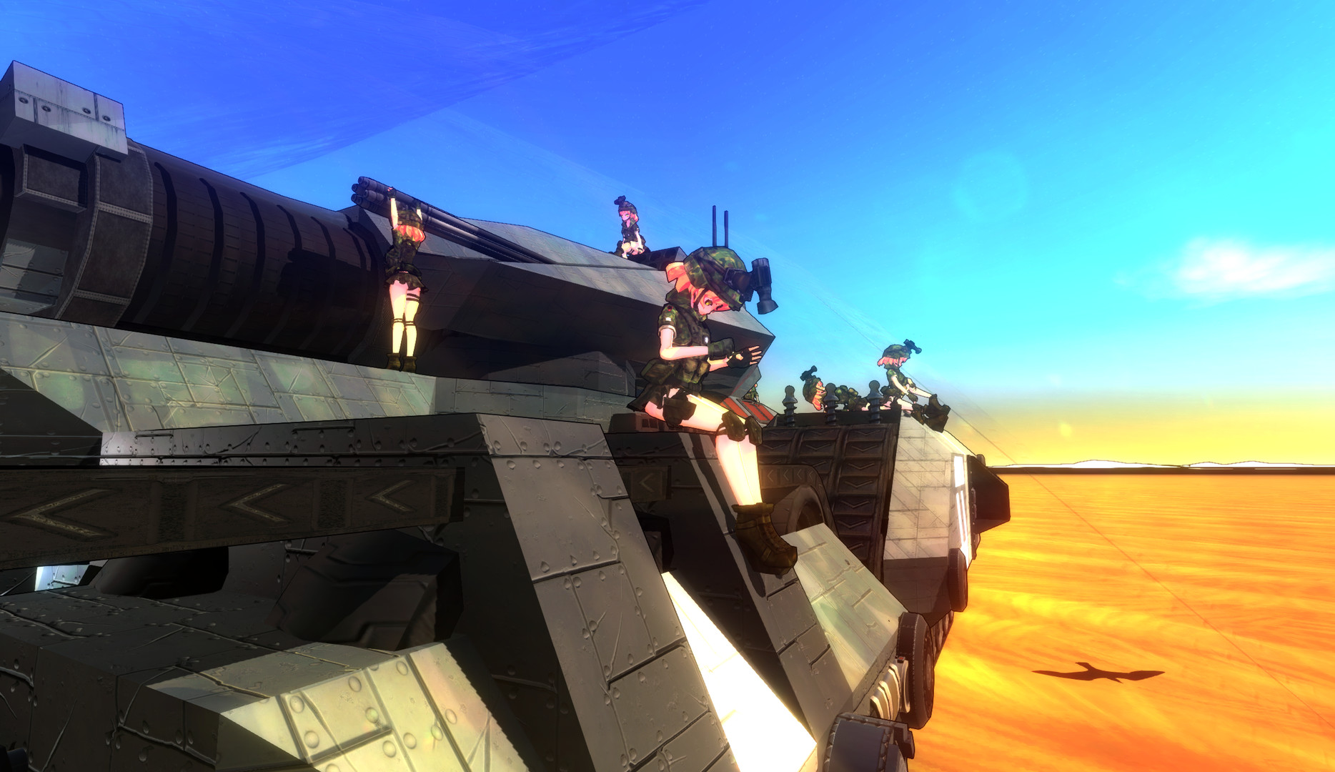 From the Depths - Steel Striders Anime Girl Characters
