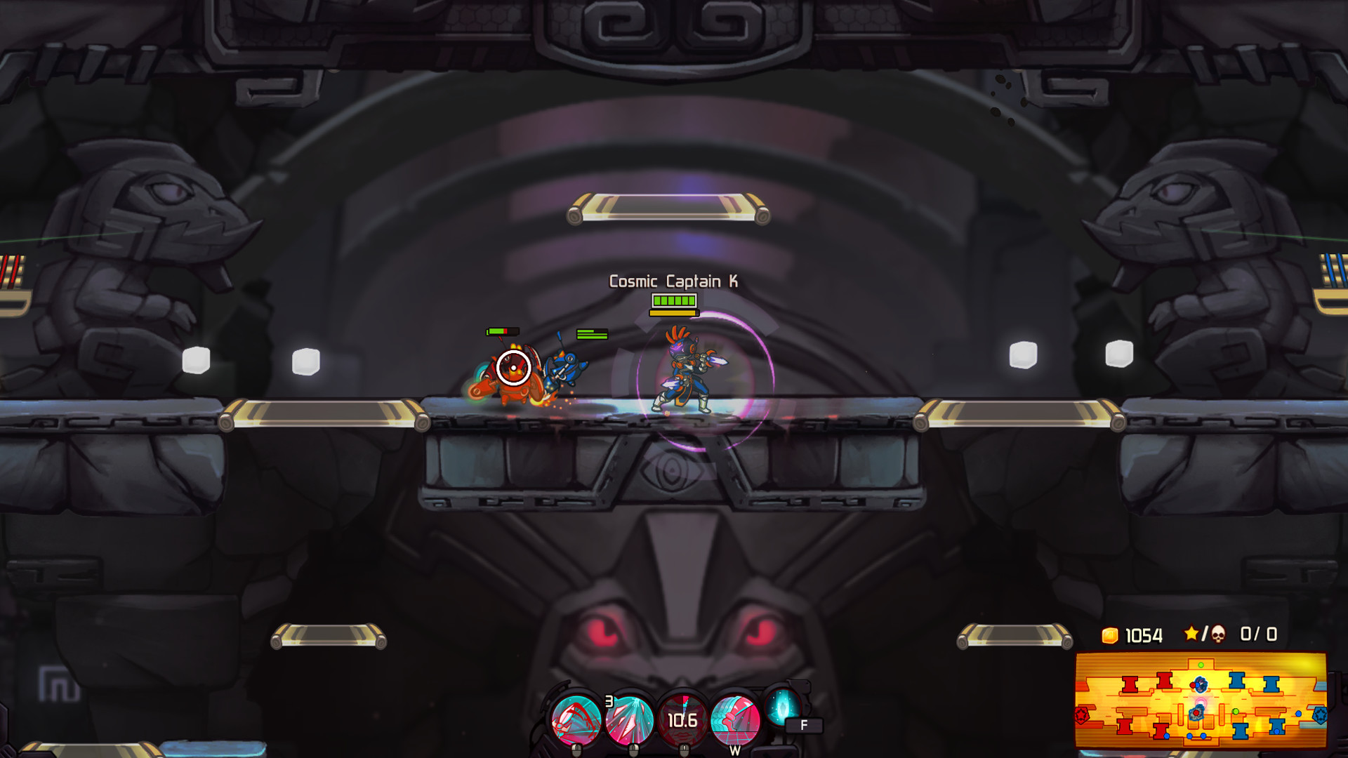 Awesomenauts - Cosmic Captain Ksenia Skin
