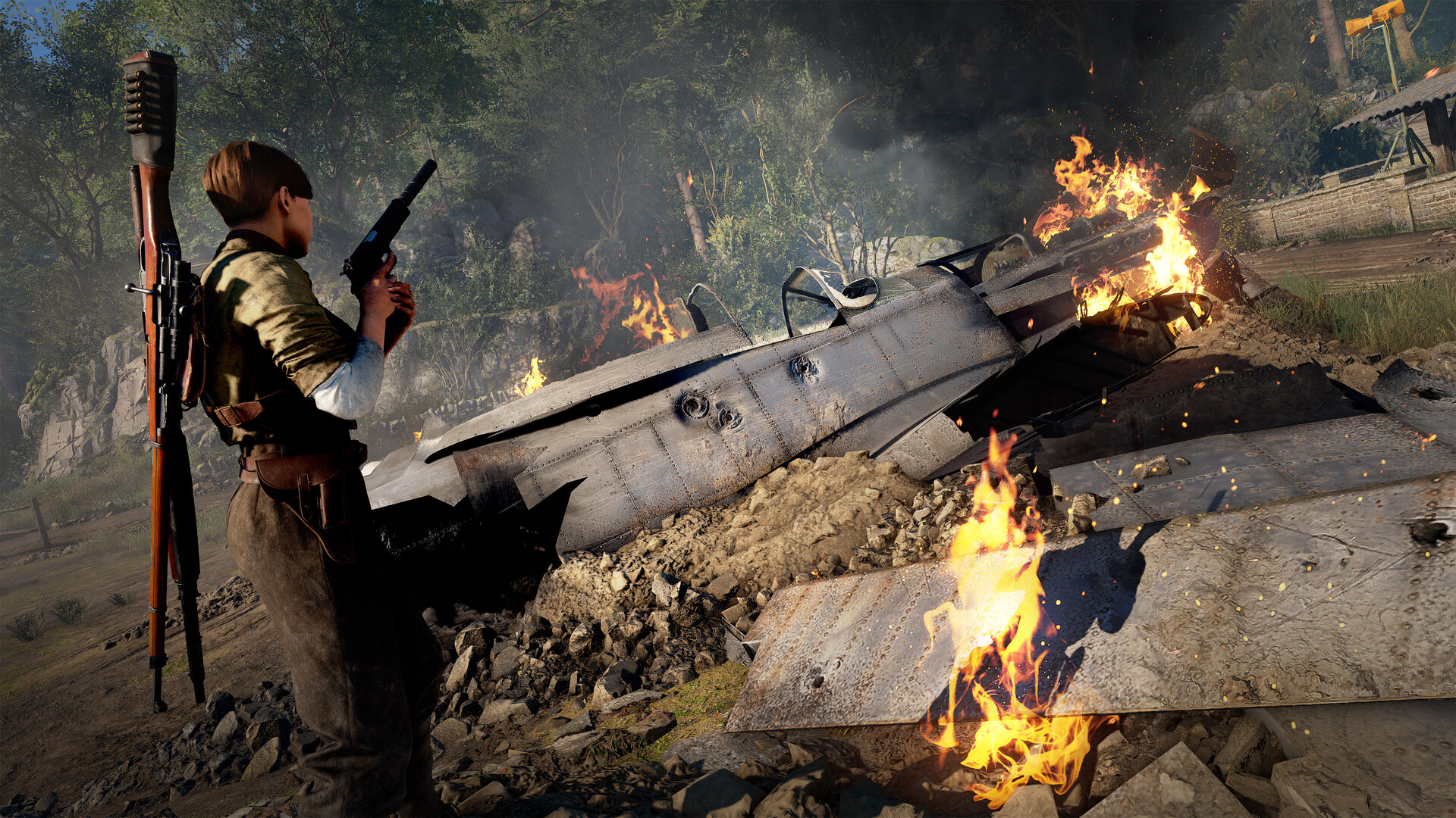 Sniper Elite 5: Rough Landing Mission and Weapon Pack