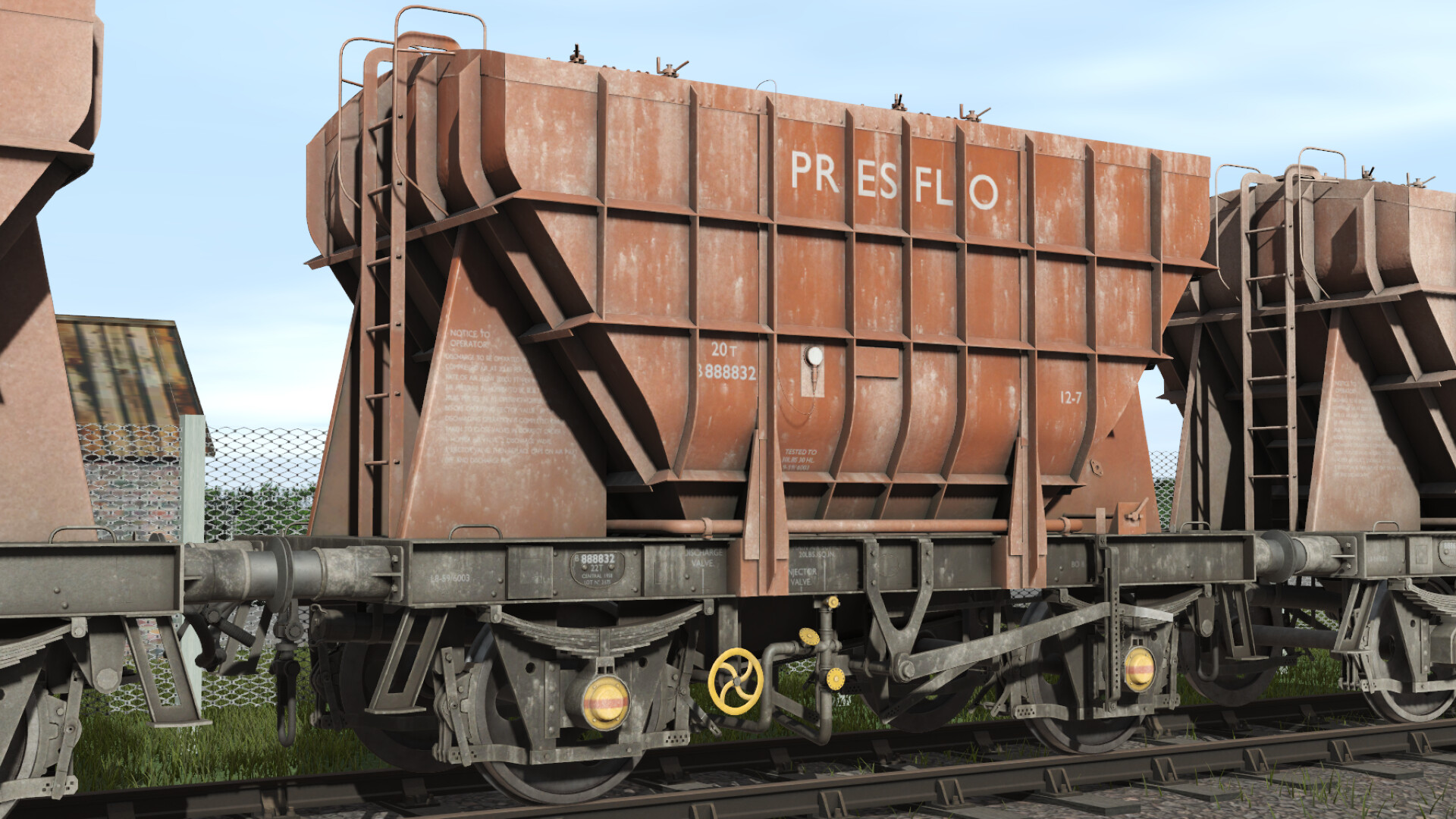 Trainz 2022 DLC - BR Presflo Wagon Pack