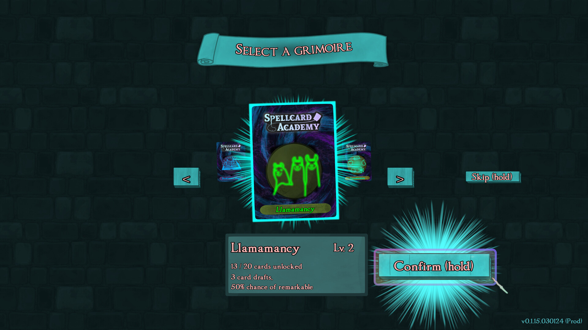 Spellcard Academy Demo