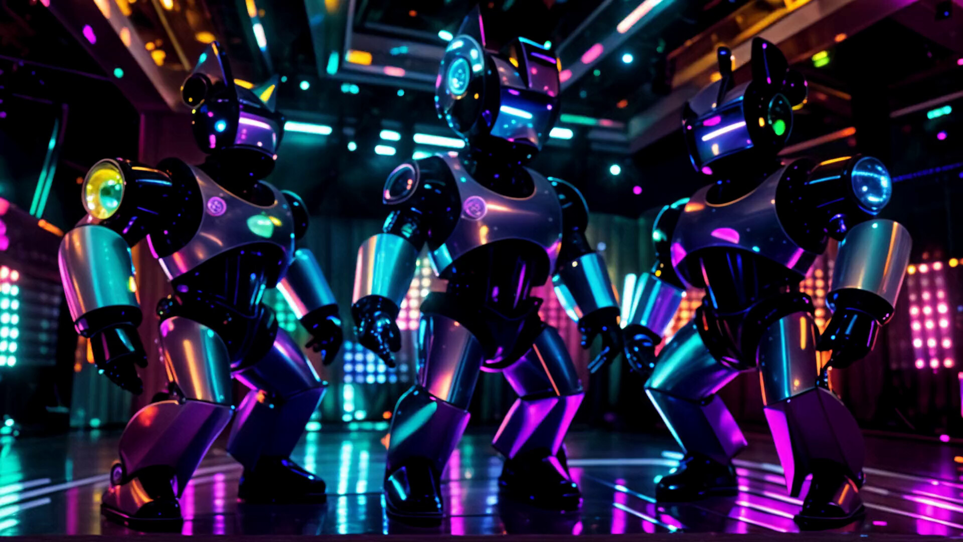 AI-VJ - Robots 2 Visuals