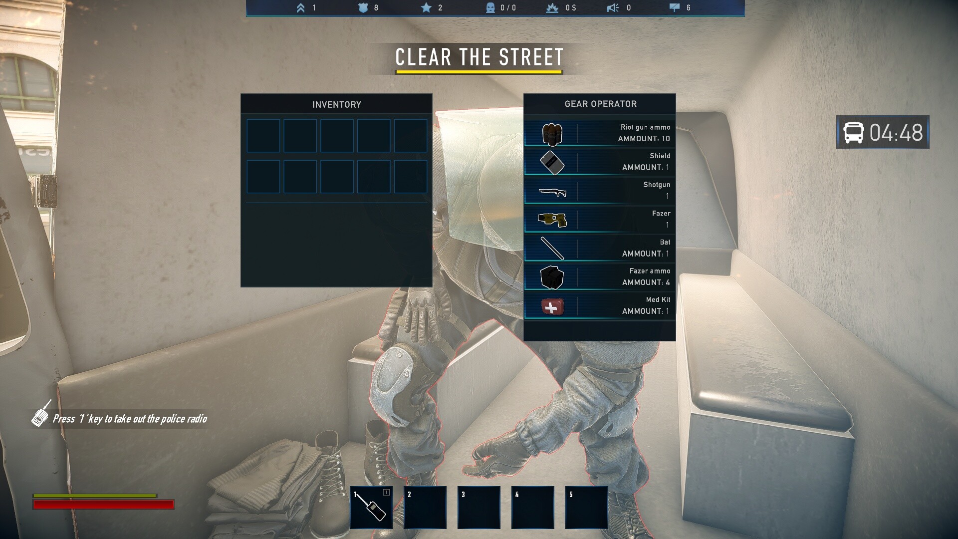 Riot Control Simulator