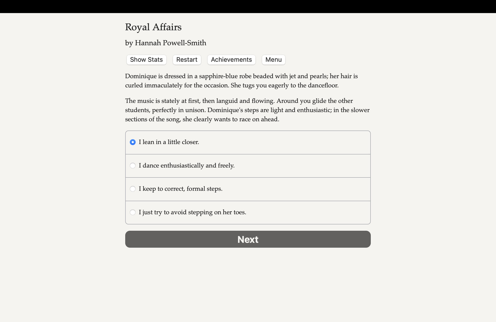 Royal Affairs