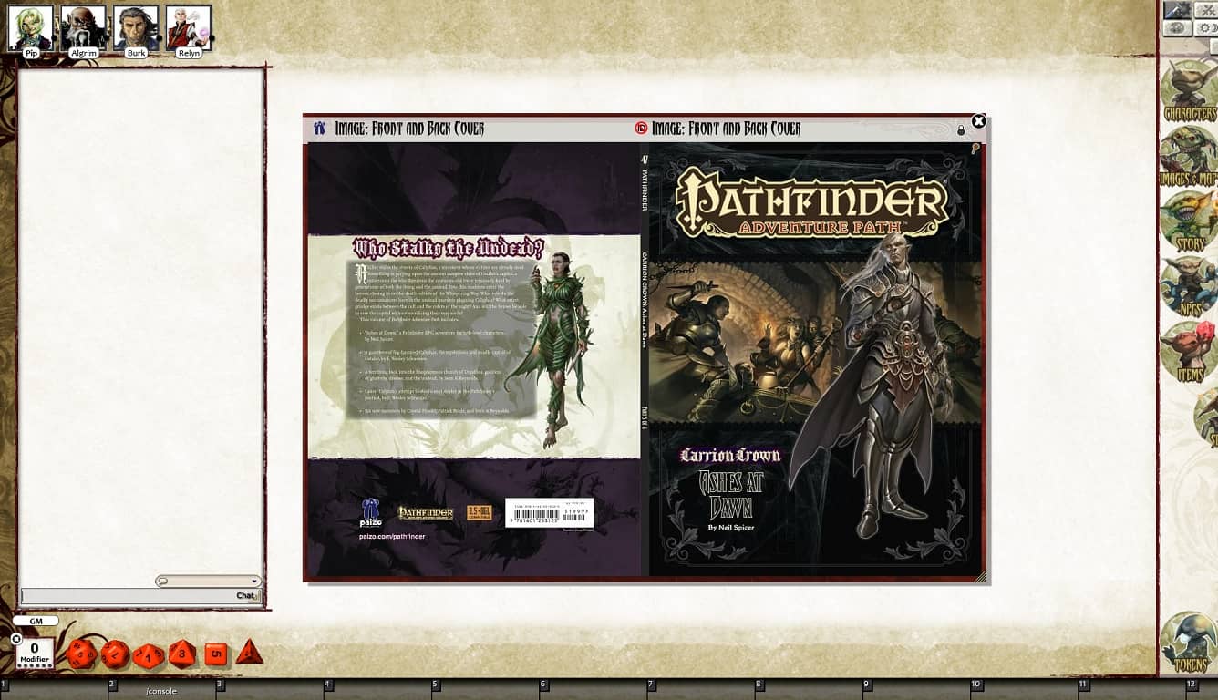 Fantasy Grounds - Pathfinder RPG - Carrion Crown AP 5: Ashes at Dawn (PFRPG)