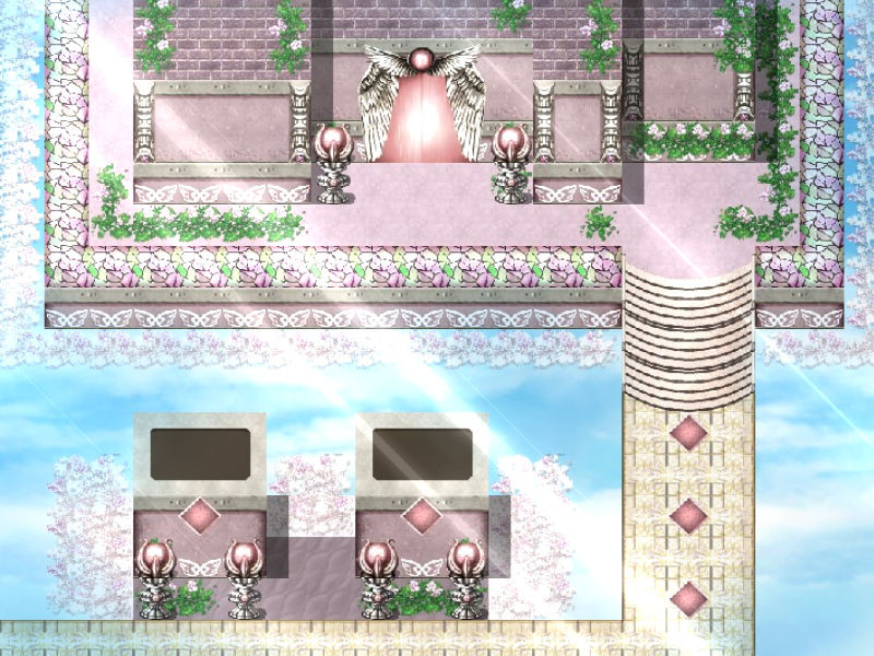 RPG Maker MZ - KR Elemental Dungeon Tileset - Dark Light Lightning Metal