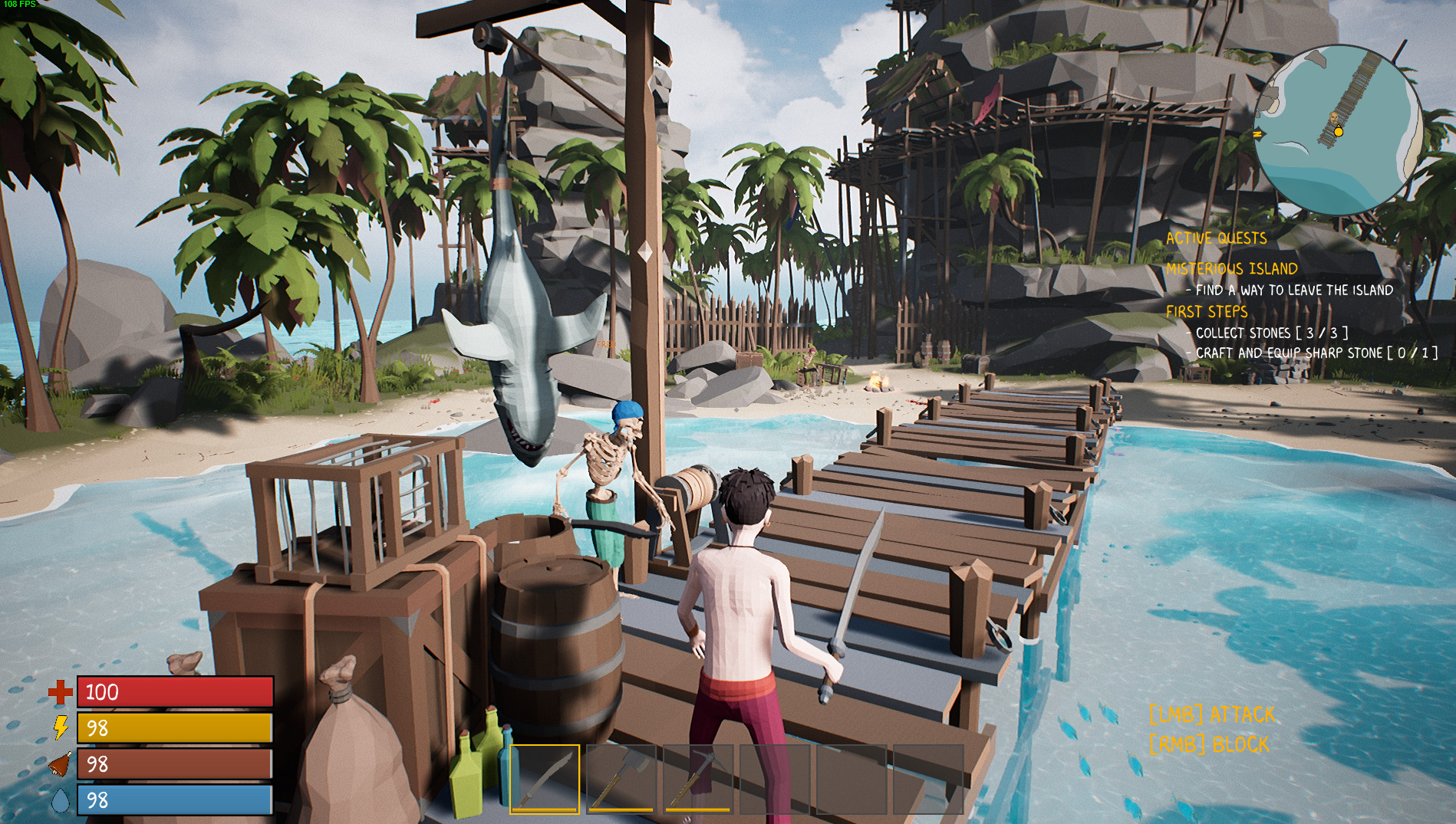 survive the island SINGLE PLAYER AND ONLINE NEW MAP