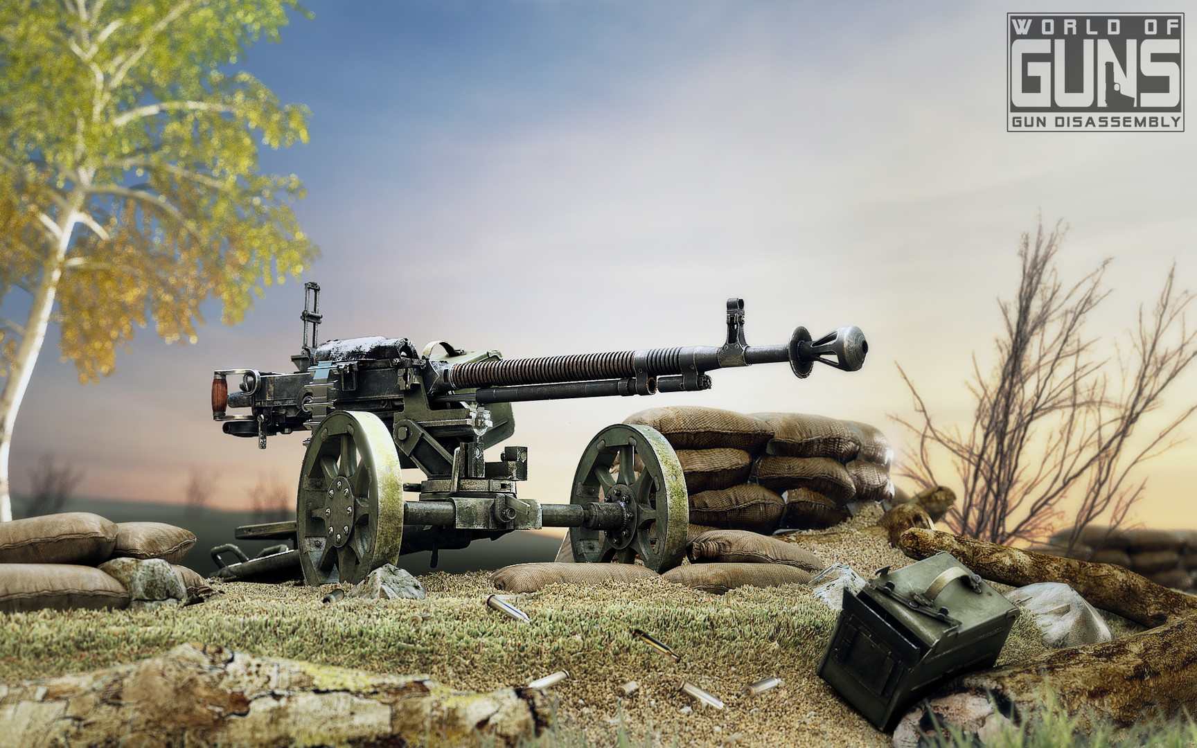 World of Guns: Machine Guns Pack #1