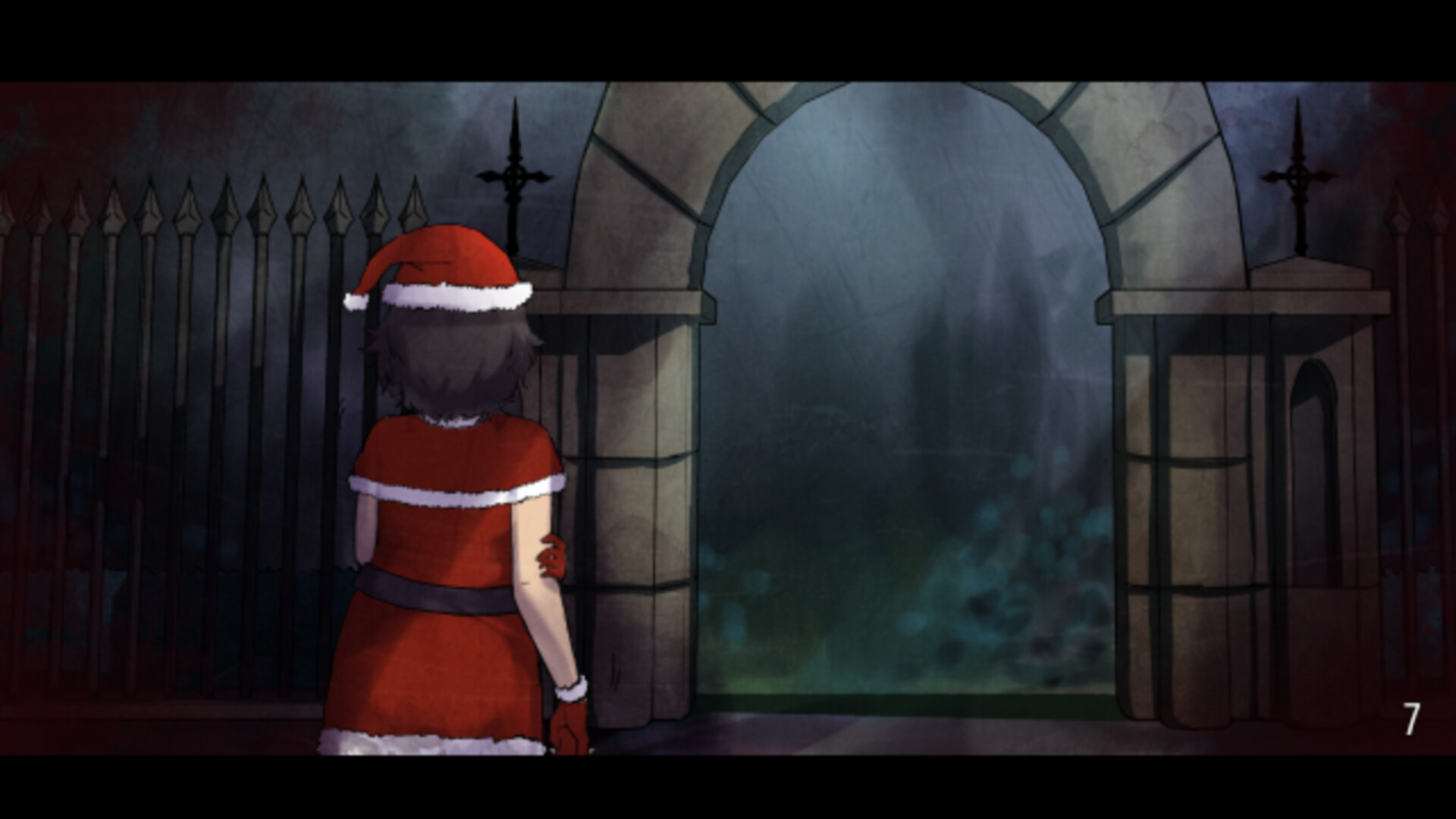 Cursed Mansion - Rose Christmas Costume