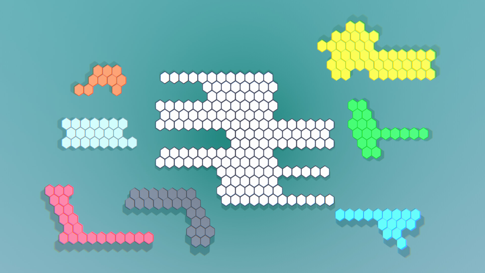 Hexagon Puzzle Blocks